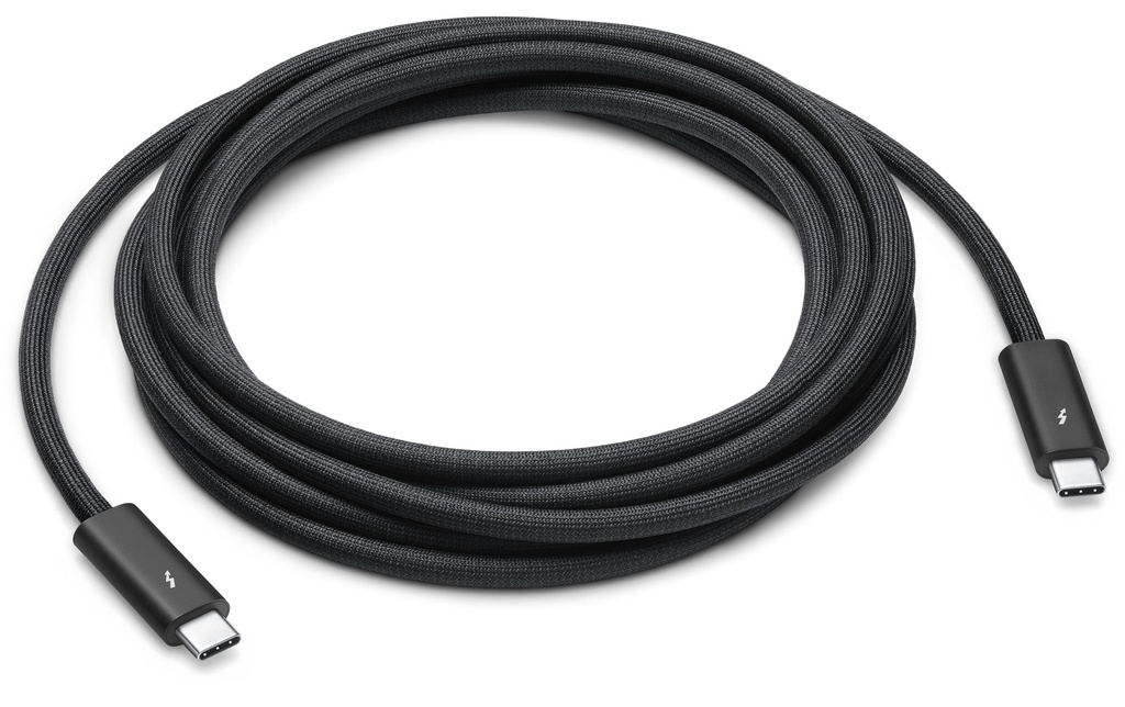Apple Câble Thunderbolt 3 m, Noir