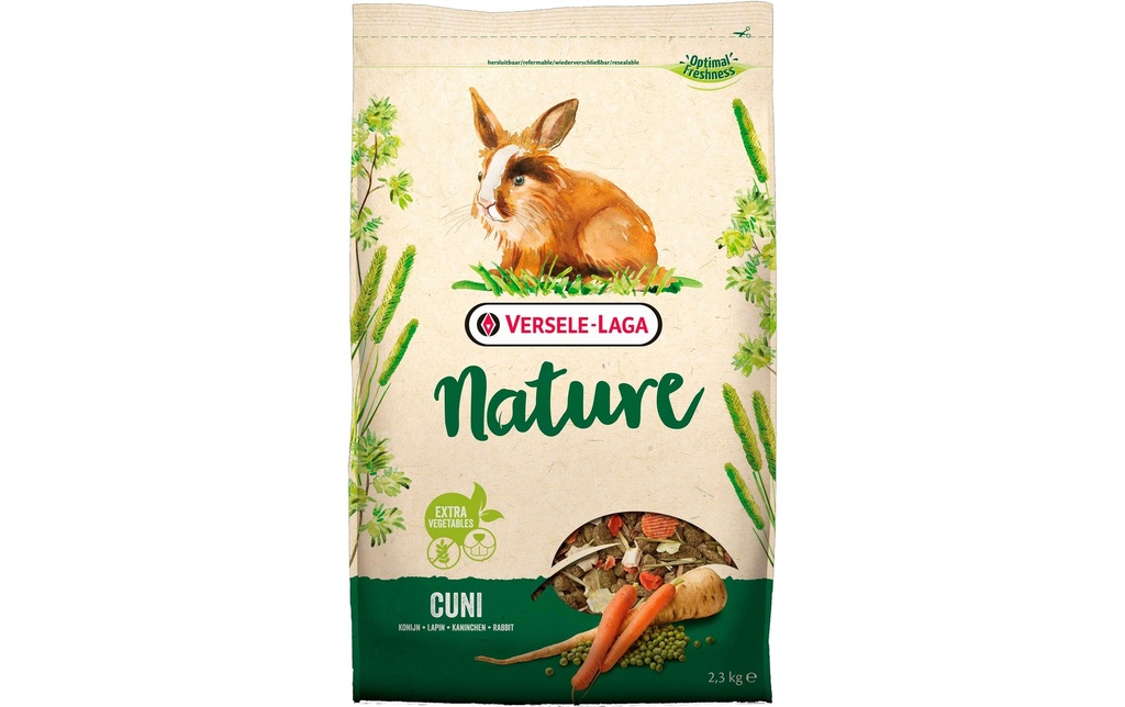 Versele Laga Nourriture de base Cuni Nature, 2.3 kg