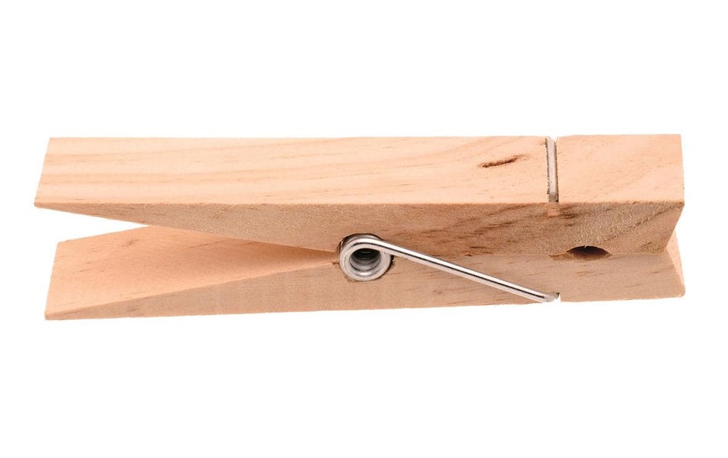 Glorex Petites pièces en bois Pince à linge, 1 pièce
