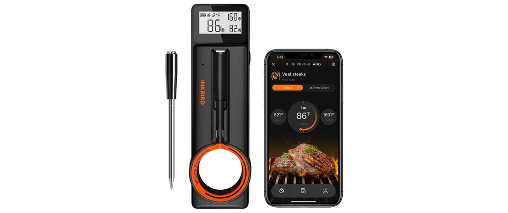 Inkbird Thermomètre à viande INT-21-B