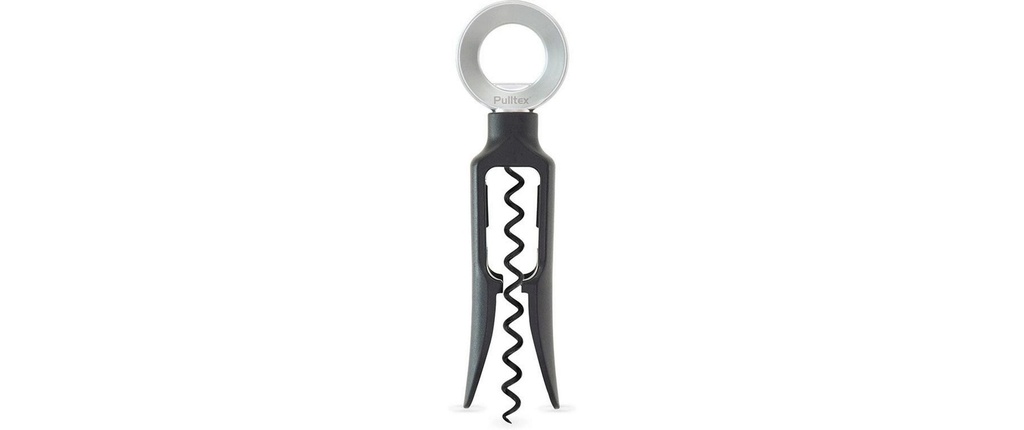 Pulltex Tire-bouchon Vin-O-Line sans fin Noir/Argenté