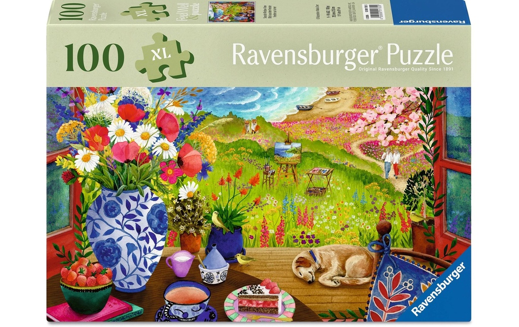 Ravensburger Puzzle Vue de la fenêtre 100 pièces