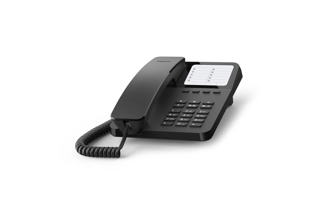 Gigaset Téléphone de bureau Desk 400 Noir
