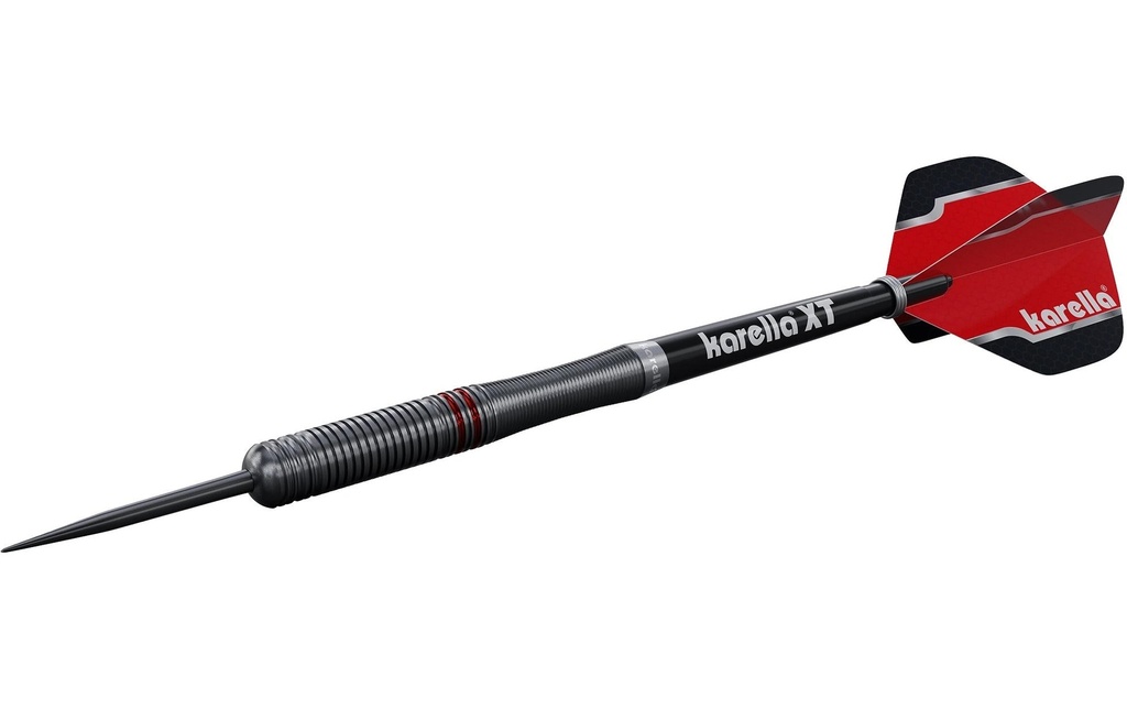 Karella Fléchettes Steeldart Fighter 24g, 3 pièces – Noir