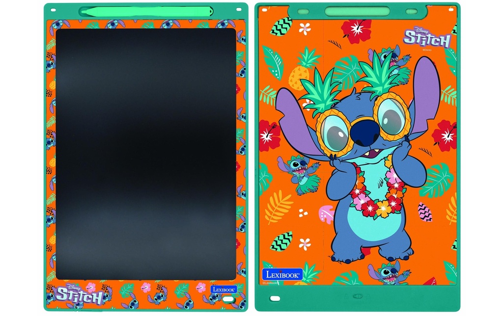 Lexibook Tableau de peinture avec pochoirs Stitch 28 cm