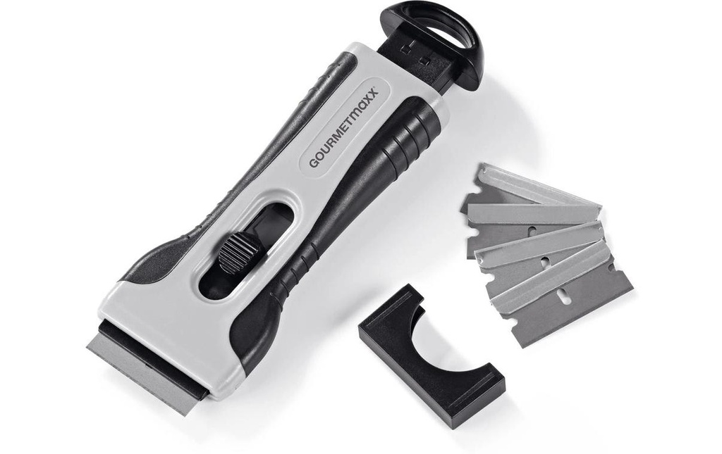 GOURMETmaxx Grattoir vitrocéramique 4 lames de rechange