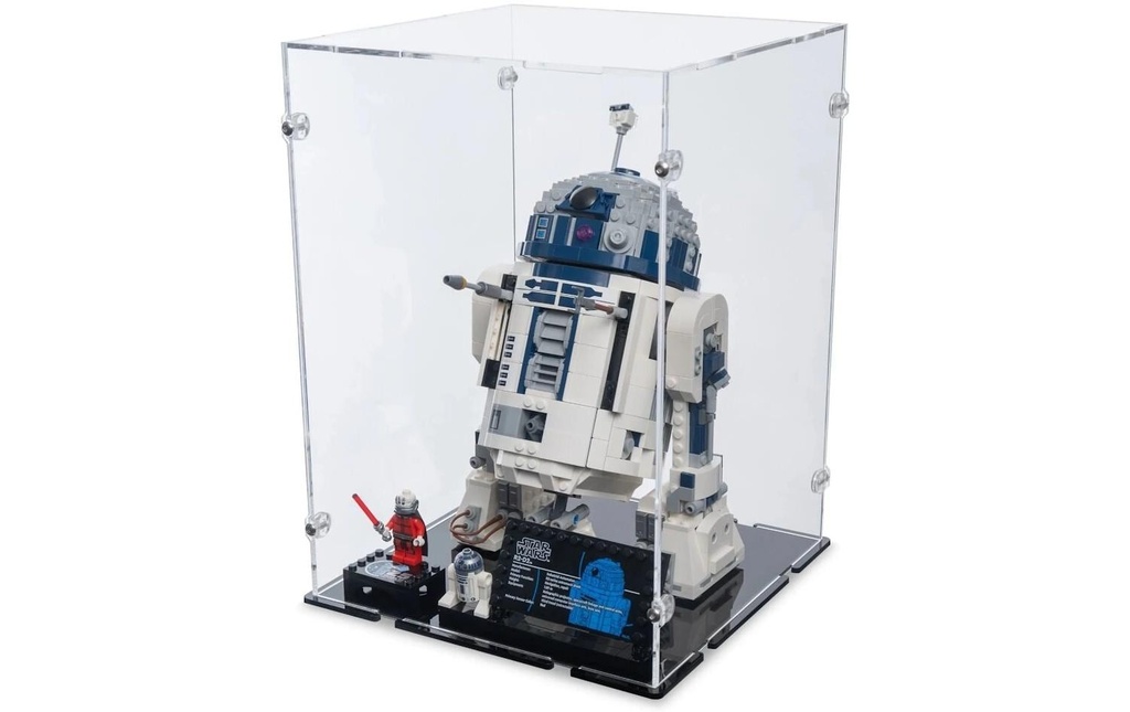 iDisplayit Modules de construction Présentoir en acrylique pour LEGO 75379 Star Wars R2-D2