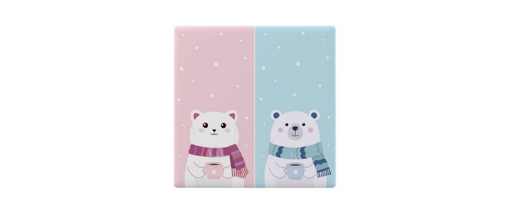 SONOFF Couverture double pour T5-2C-86-cartoon