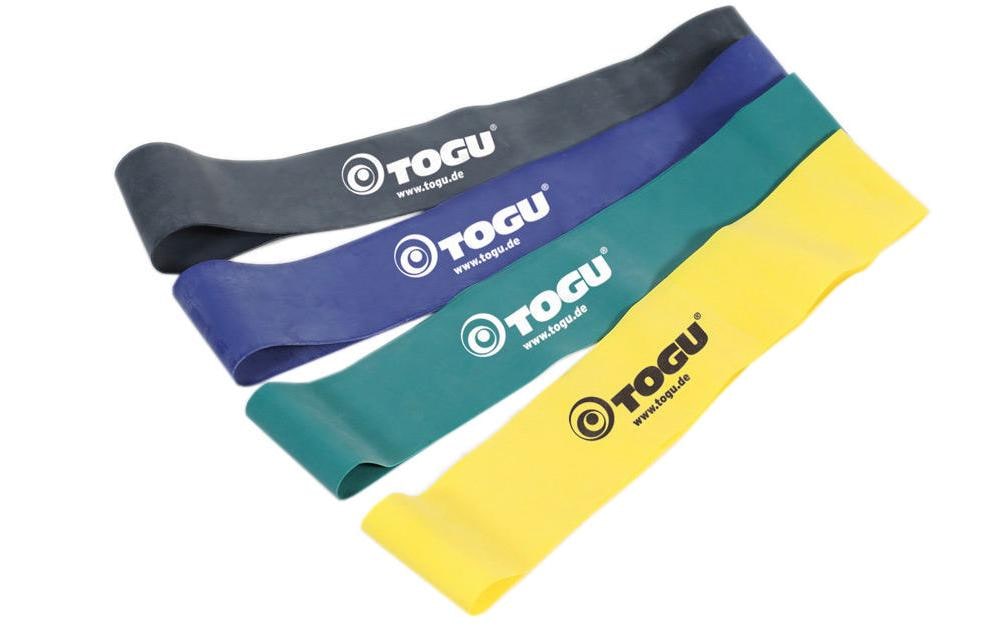 TOGU Bande élastique de musculation Theragym Loop set de 4 pièces