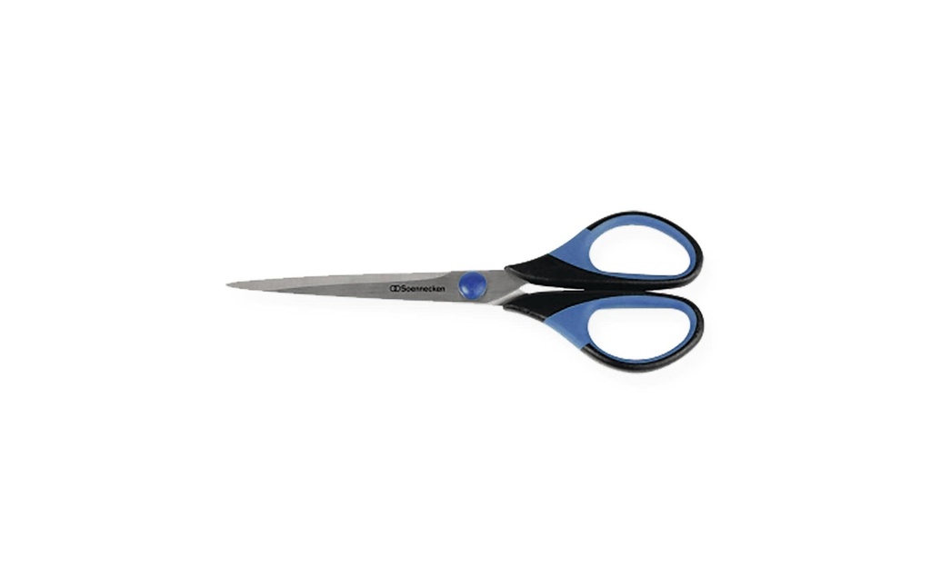 Soennecken Ciseaux Softgrip 17 cm, Acier inoxydable, Universel