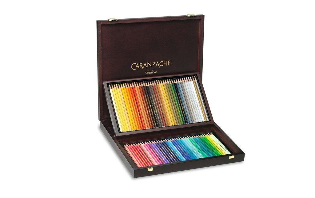 CARAN D'ACHE Crayon de coul.PR bois 80 pces (80 pces)