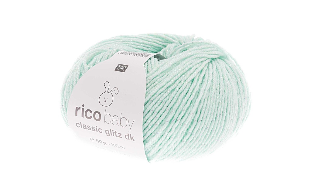 Rico Design Laine Baby Classic Glitz dk 50 g Menthe
