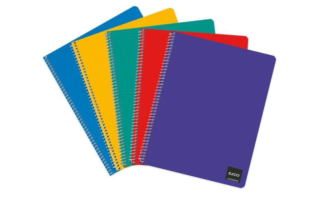 ELCO Cahier spiral A7 50flls 4mm