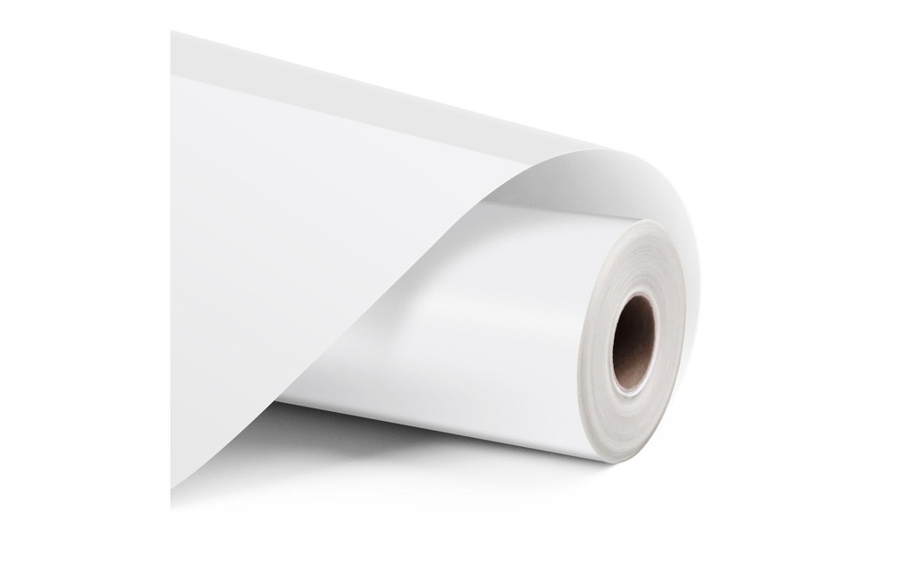 LOKLIK Vinyle adhésif permanent 30.5 x 180 cm, 1 Pièce/s, Blanc