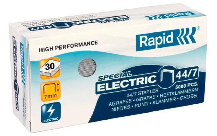 Rapid Agrafes Strong, 44/7, 5000 pièces