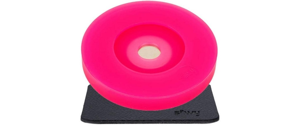 Silwy Préservatif magnétique pour verres à pied Rose