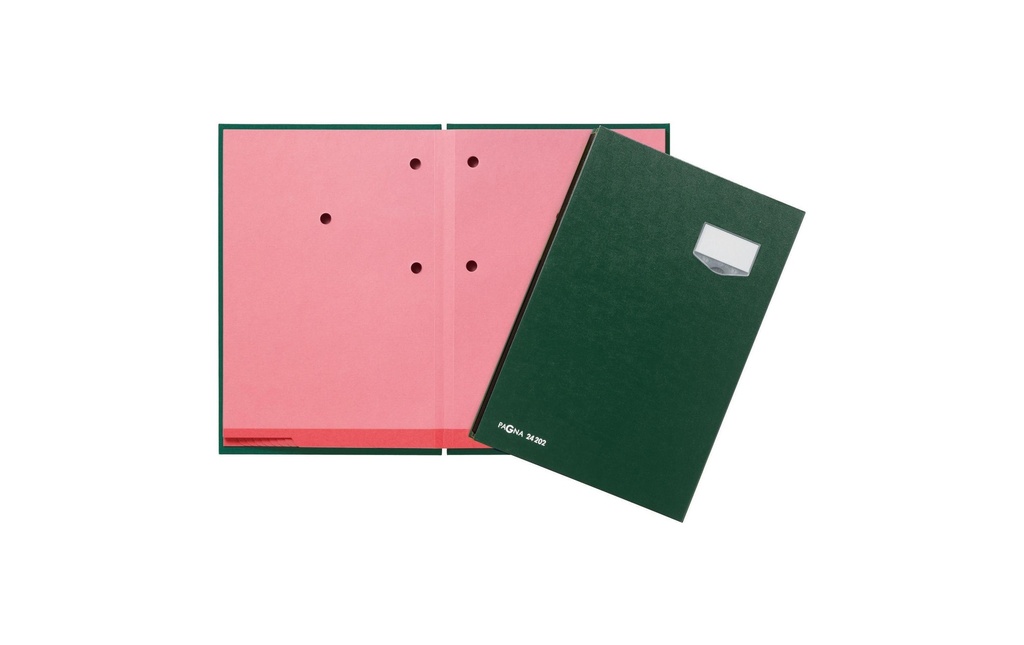 Pagna Dossier de signature De Luxe Vert