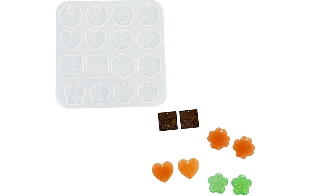 Reslin Moule à couler Silicone Boucles d'oreilles
