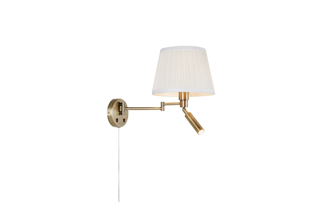 Markslöjd Applique Pivot Beige/Cuivre
