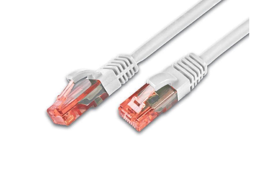 Wirewin Câble patch RJ-45 - RJ-45, Cat 6, UTP, 0.5 m, Blanc