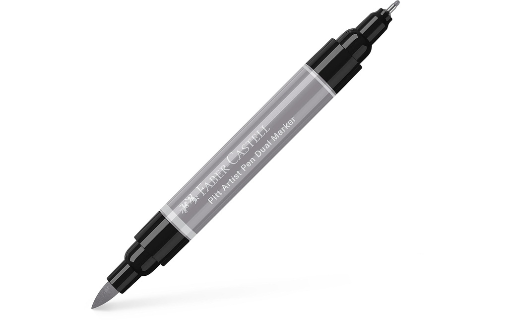 Faber-Castell Crayon à encre de Chine Pitt Artist Pen Dual Gris
