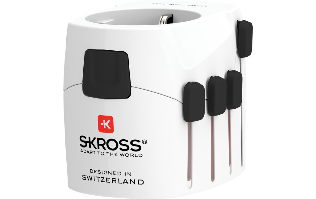 SKROSS Adaptateur de voyage Pro World 7A
