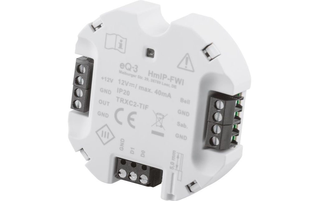 Homematic IP Interface Smart Home Wiegand
