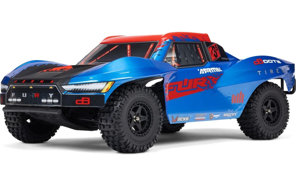 Arrma Short Course Truck Fury 223S DSC 2WD bleu ARTR, 1:10