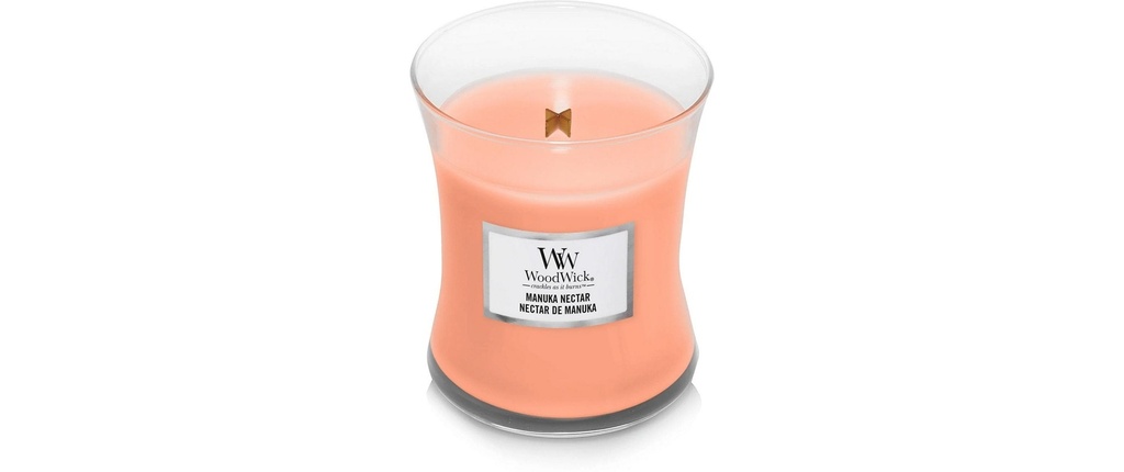Woodwick Bougie parfumée Manuka Nectar Pot moyen