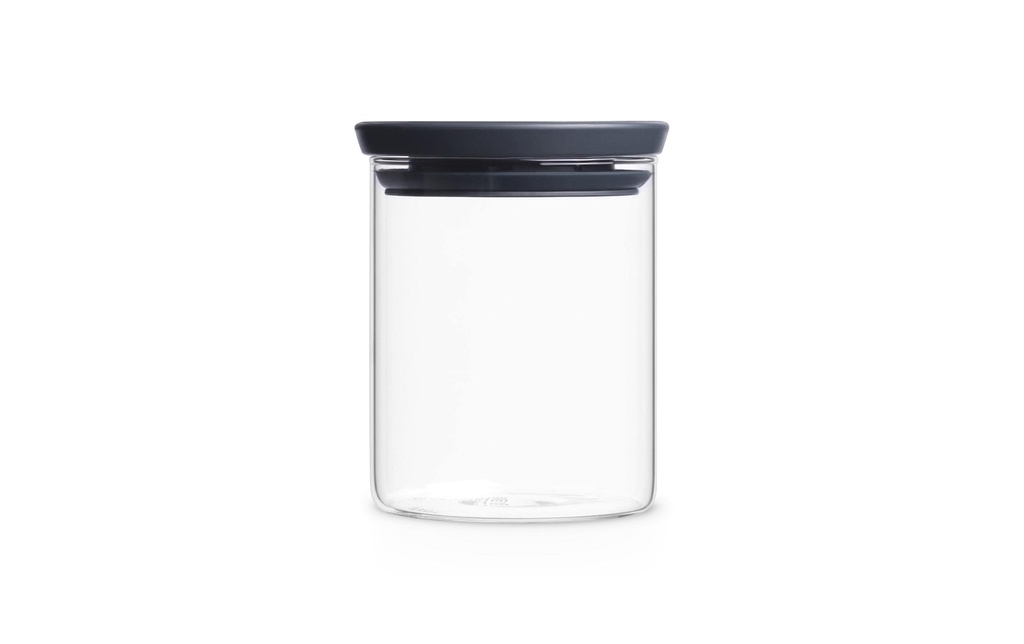 Brabantia Bocal à provisions 0.6 l, Transparent