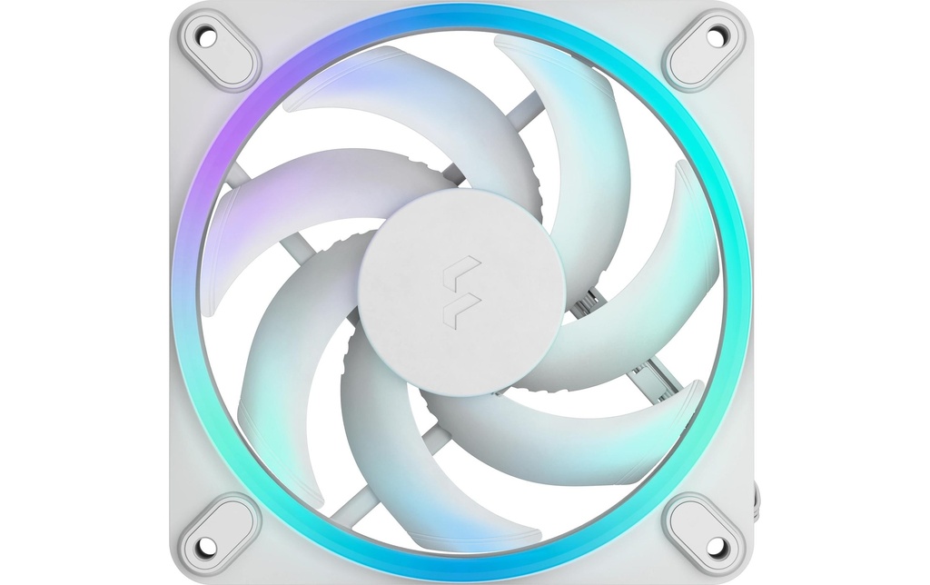 Fractal Design Ventilateur PC Momentum 12 RGB Blanc