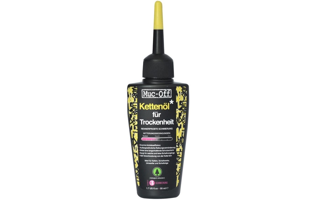 Muc-Off Huile de chaîne Dry Lube 50 ml