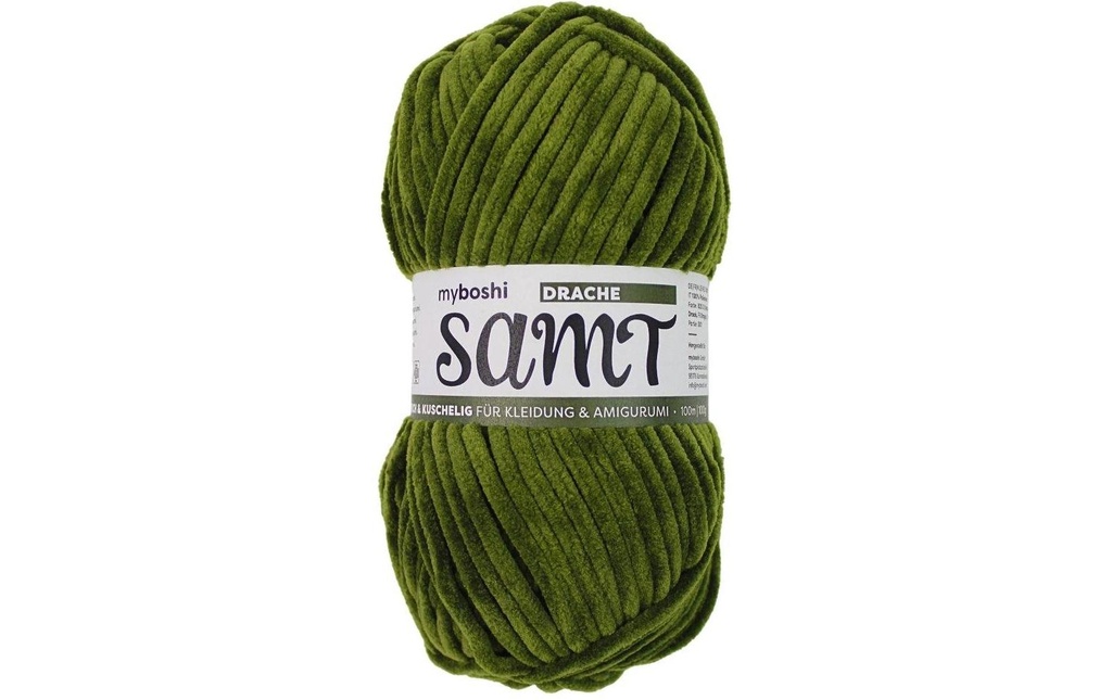 myBoshi Laine Chenille Samt Dragon
