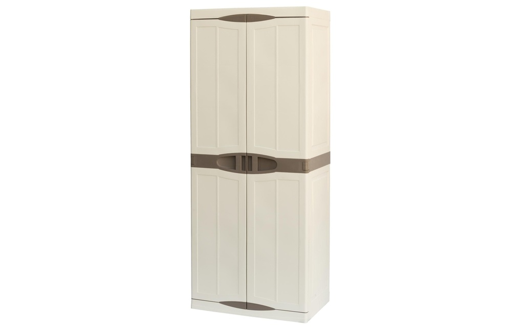 Art Plast Armoire de jardin Beige/Brun