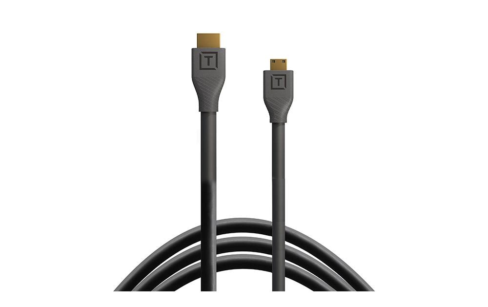 Tether Tools Câble TetherPro HDMI Mini vers HDMI 2.0, 1 m Noir