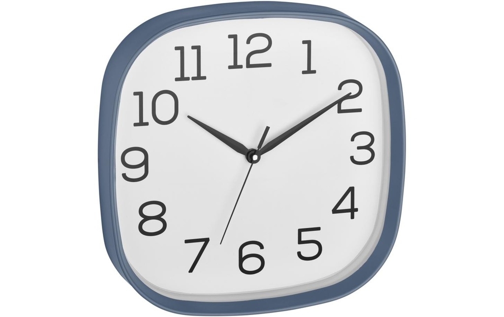 TFA Dostmann Horloge murale avec usine de balayage Bleu pigeon