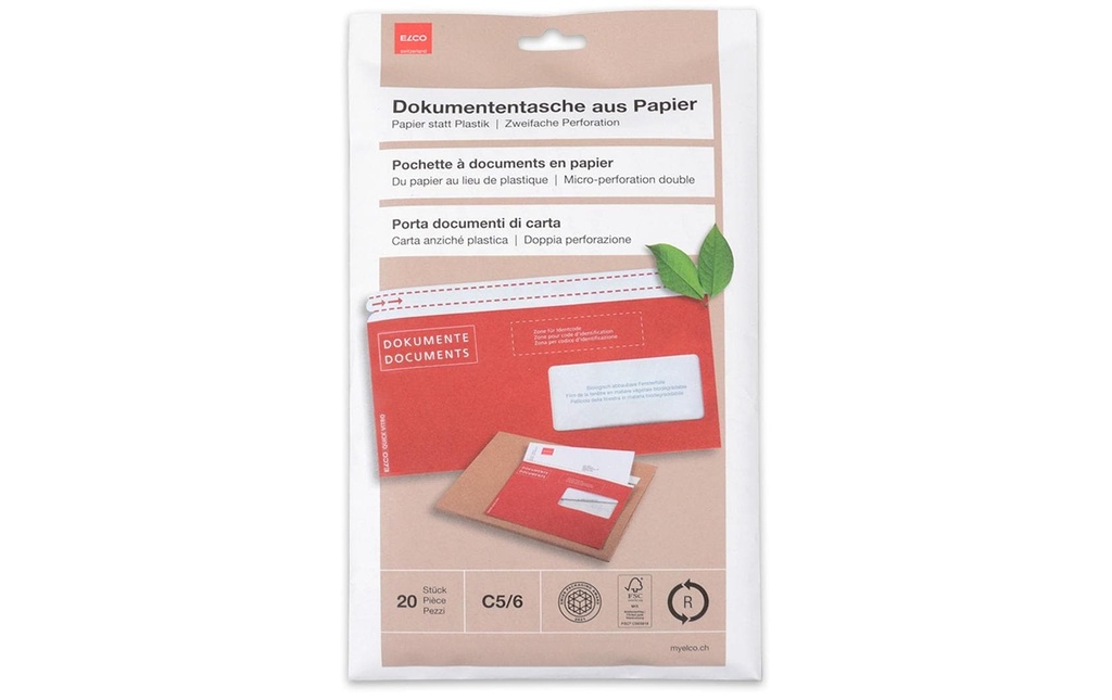 ELCO Quick Vitro Papier C5/6 fe.dr. (20 pces)