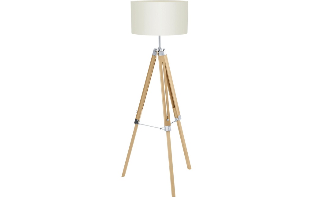 EGLO Leuchten Lampe sur pied LANTADA nature excl. E27 1x60W