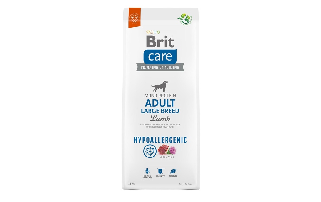 Brit Alimentation sèche Care Large Breed Agneau hypoallergénique, 12 kg