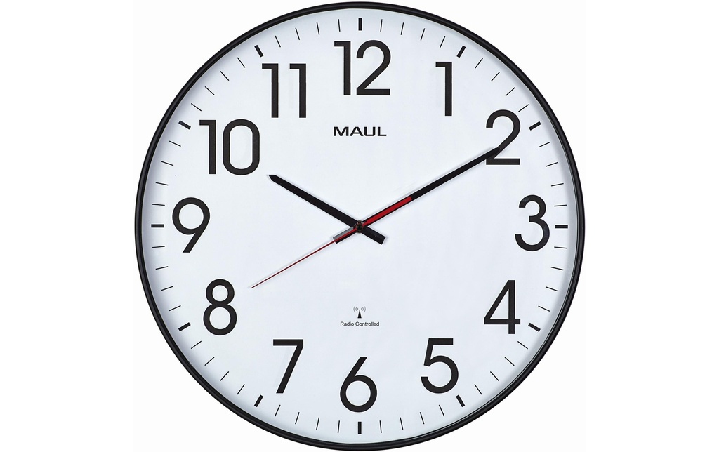 Maul Horloge murale Climb Ø 47 cm Noir