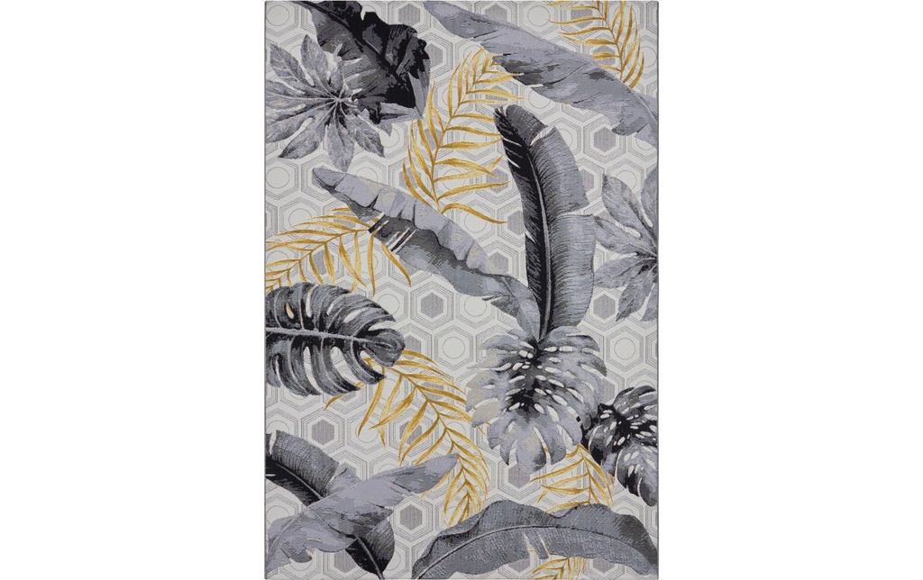 Hanse Home Tapis Gold Leaves 120 cm x 180 cm, Multicolore