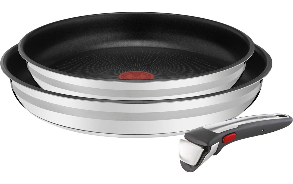 Tefal Set de poêle Jamie Oliver Ingenio On 3 pièces 24 cm/28 cm