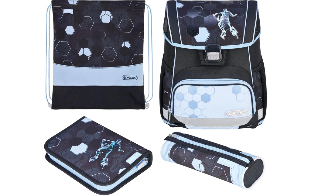 Herlitz Set de cartable Loop Plus Soccer 17 l