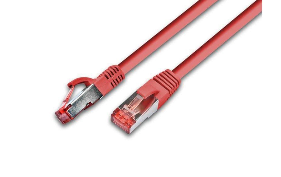 Wirewin Câble patch RJ-45 - RJ-45, Cat 5e, F/UTP, 10 m, Rouge