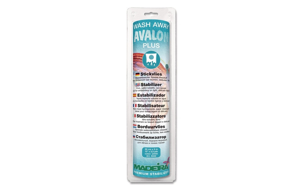 Madeira Non-tissé à broder Wash Aways Avalon Plus 1 Pièce/s