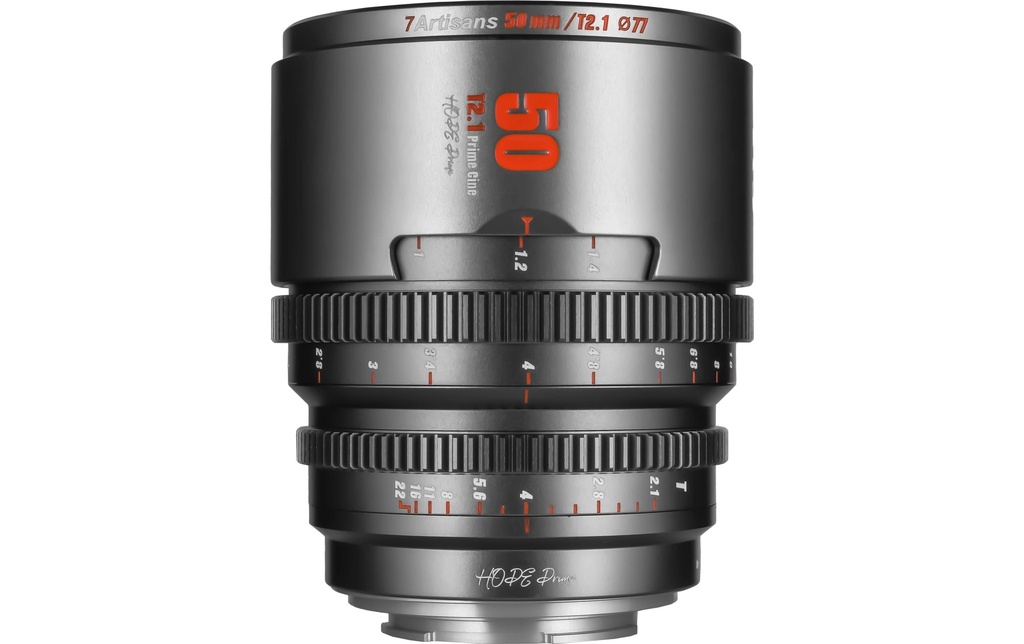 7Artisans Longueur focale fixe 50mm T/2.1 – Sony E-Mount