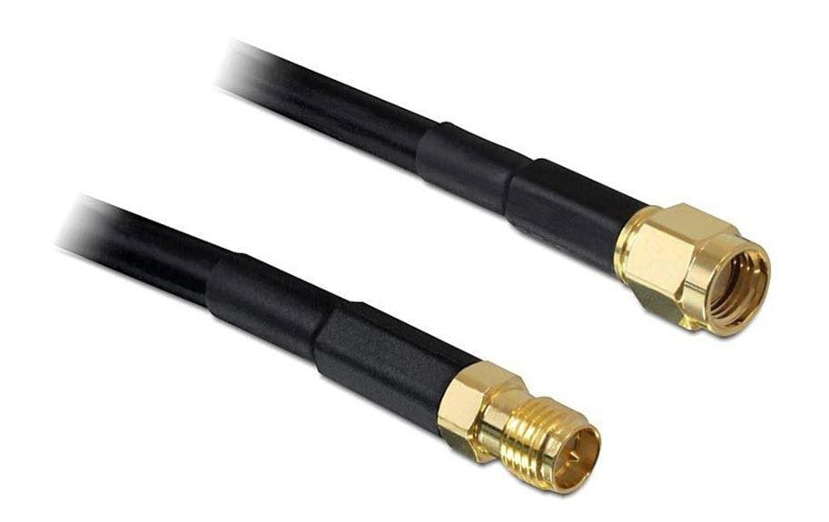 Delock Câbles d’antenne RP-SMA à RP-SMA, 2 m