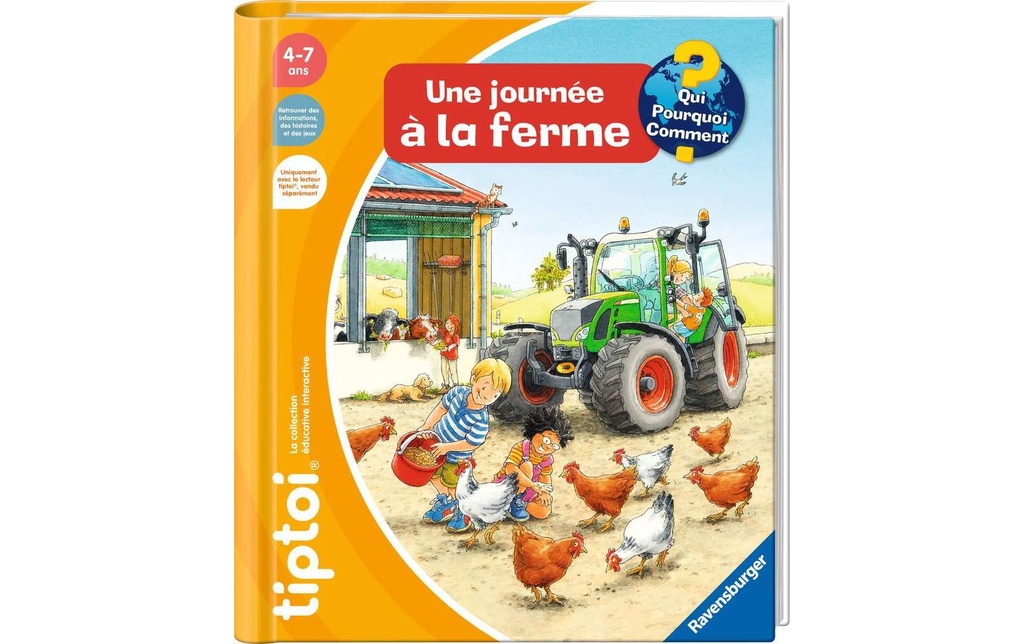 tiptoi Livre éducatif Une journée à la ferme -FR-