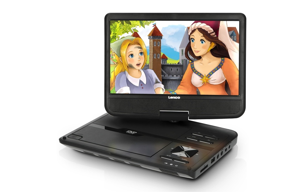 Lenco Lecteur DVD portable DVP-1010BK