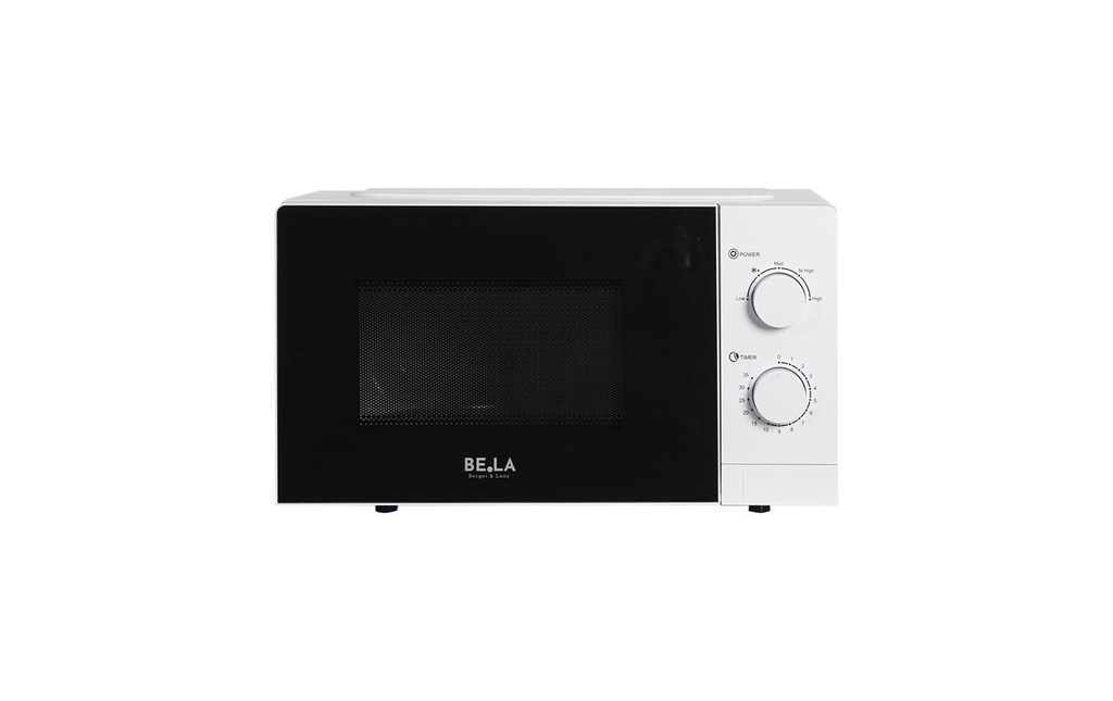 Berger Lanz Four à micro-ondes grill MW20P71 Noir/Blanc